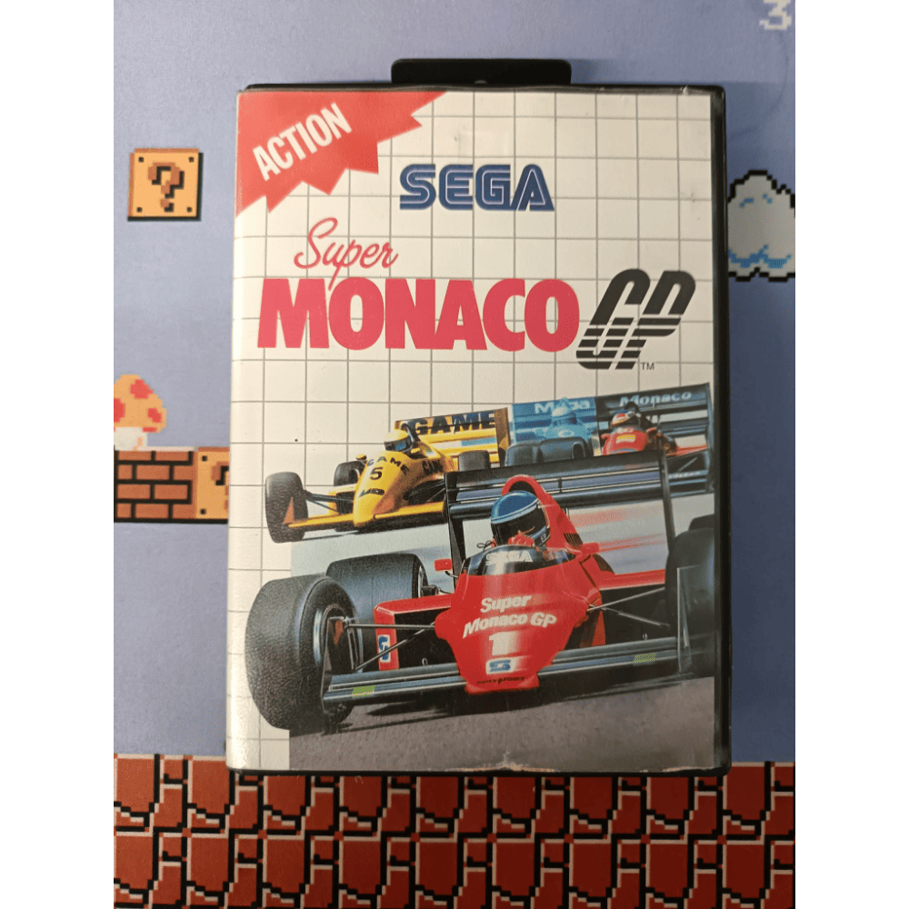 Super Monaco GP Sega Master System Pal Ita