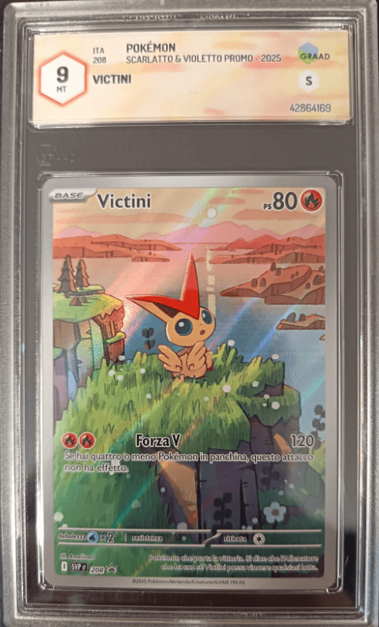 Victini 208 Black Star Promo Ita Graad 9