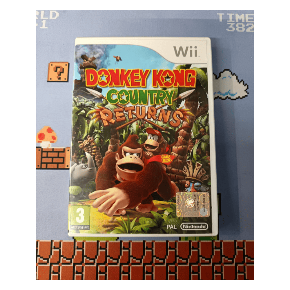 Donkey Kong Country Returns Nintendo Wii Pal Ita