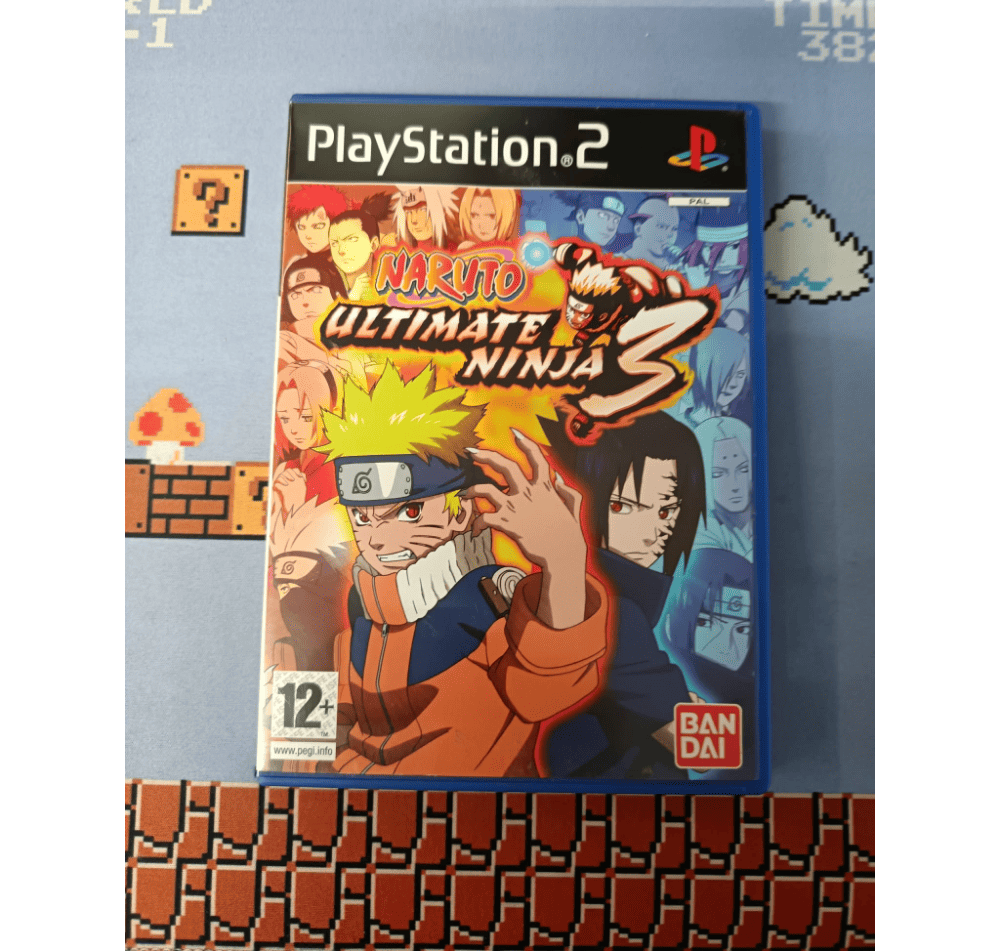 Naruto Ultimate Ninja 3 Ps2 Playstation 2 Pal Eng