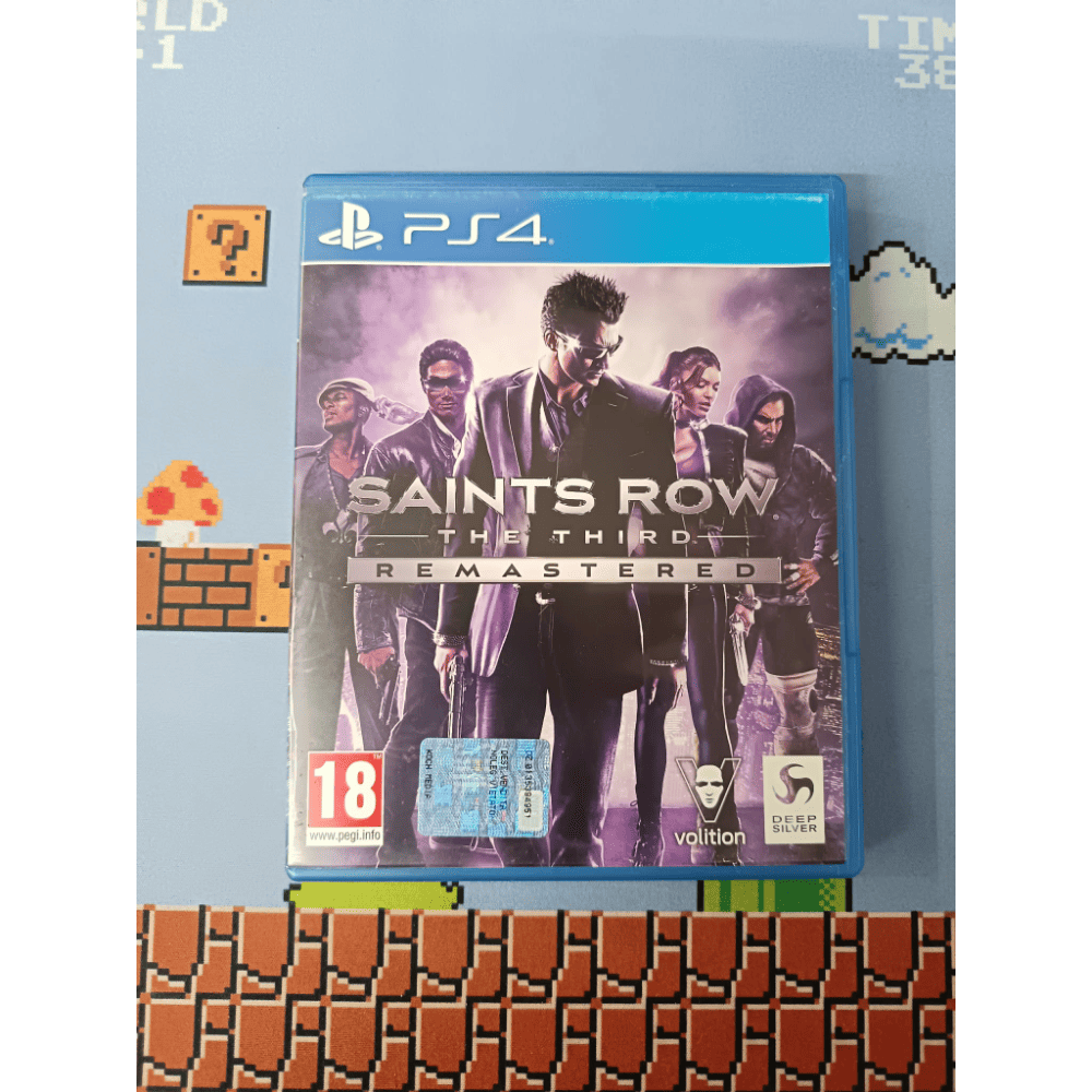 Saints Row The Third Remastered Ps4 Playstation 4 Usato