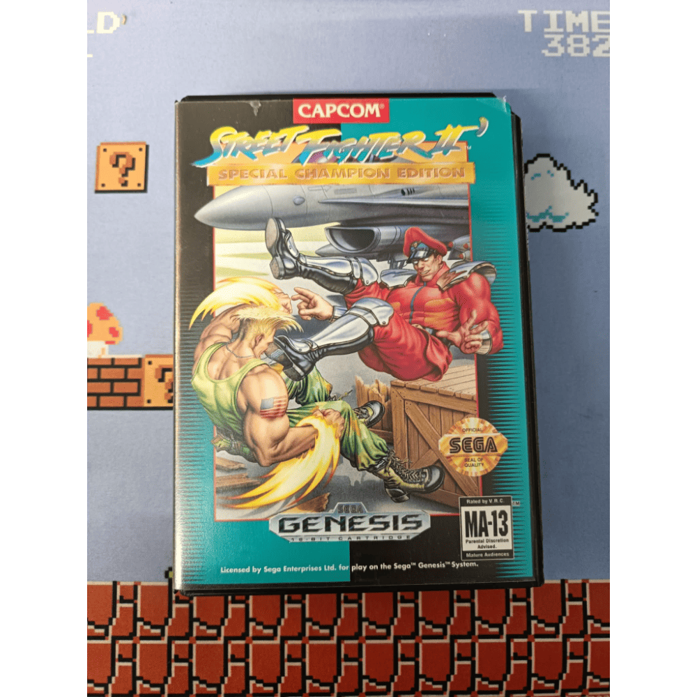 Street Fighter II Special Championship Edition Sega Genesis