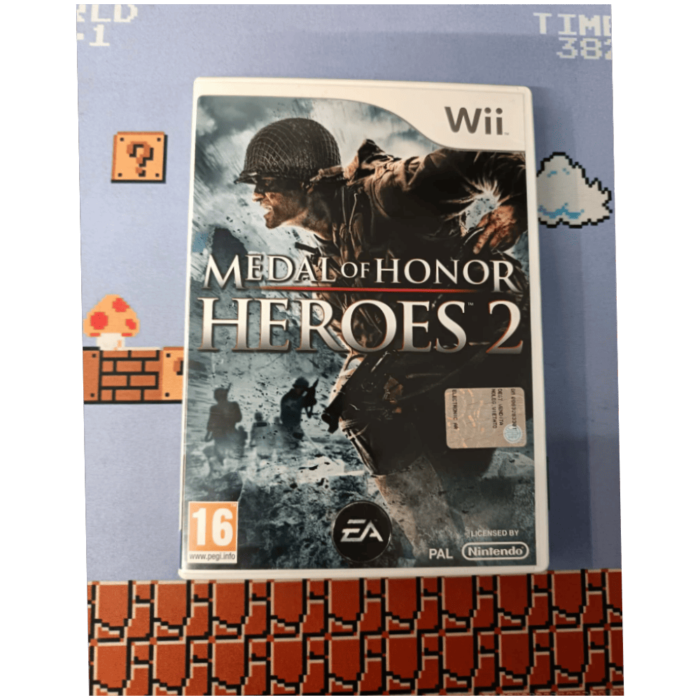 Medal of Honor Heroes 2 Nintendo Wii Pal Ita