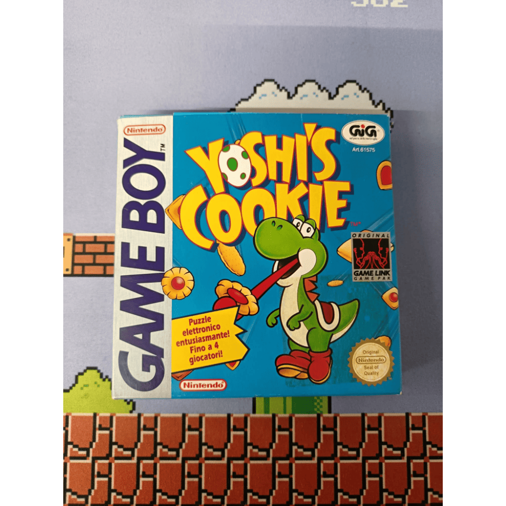 Yoshi's Cookie Nintendo Game Boy Pal Ita