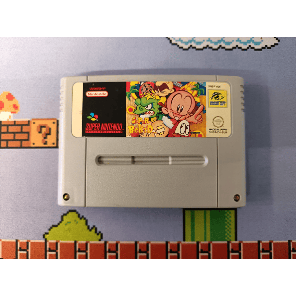 Super B.C. Kid Super Nintendo Super NES SNES Pal Eur