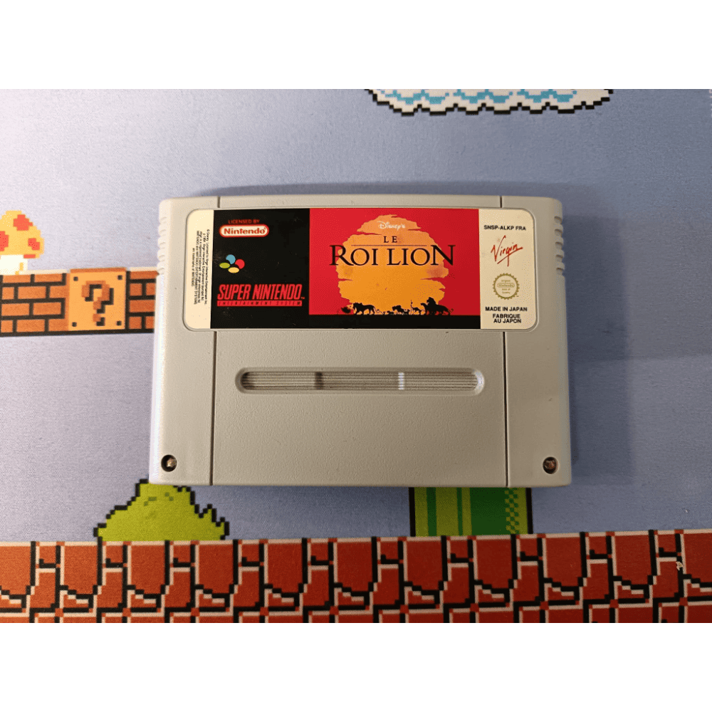 Il Re Leone Super Nintendo Super NES SNES Pal Fra