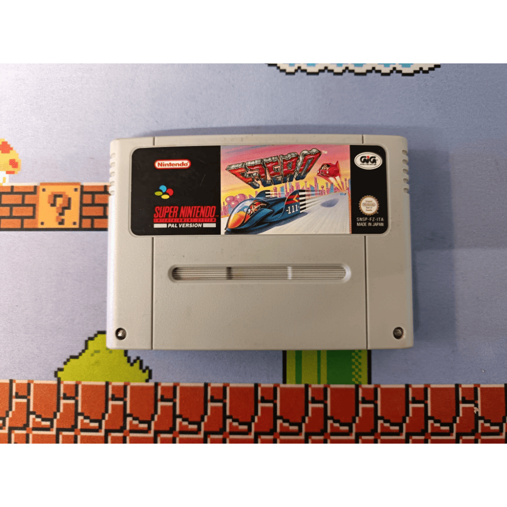 F-Zero Super Nintendo Super NES SNES Pal Ita