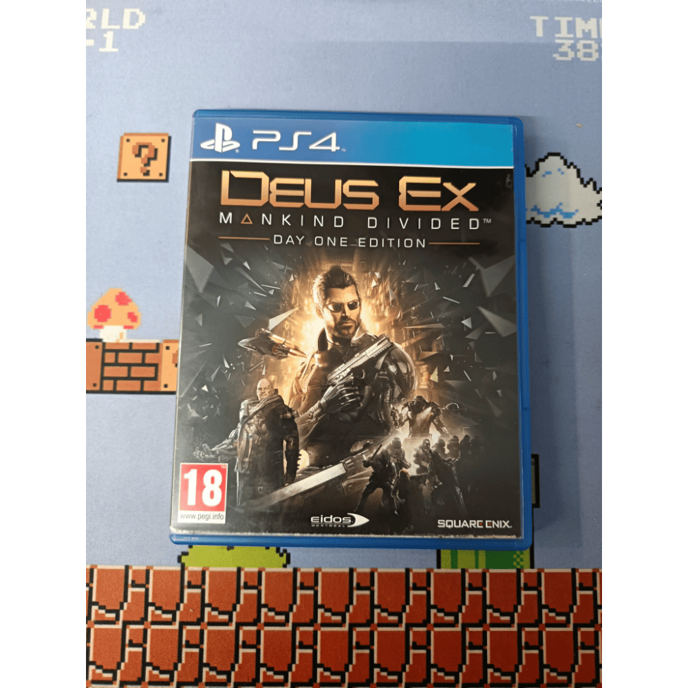 Deus Ex Mankind Divided Ps4 Playstation 4 Usato