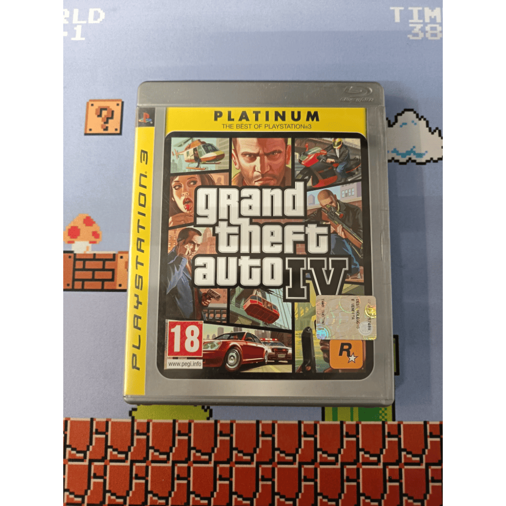 GTA 4 Grand Theft Auto IV Ps3 Playstation 3 Pal Ita