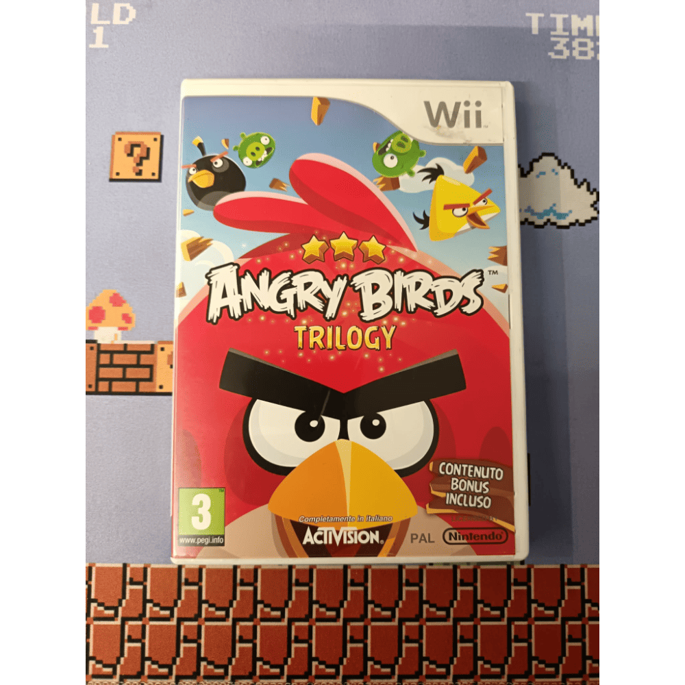 Angry Birds Trilogy Nintendo Wii Pal Ita