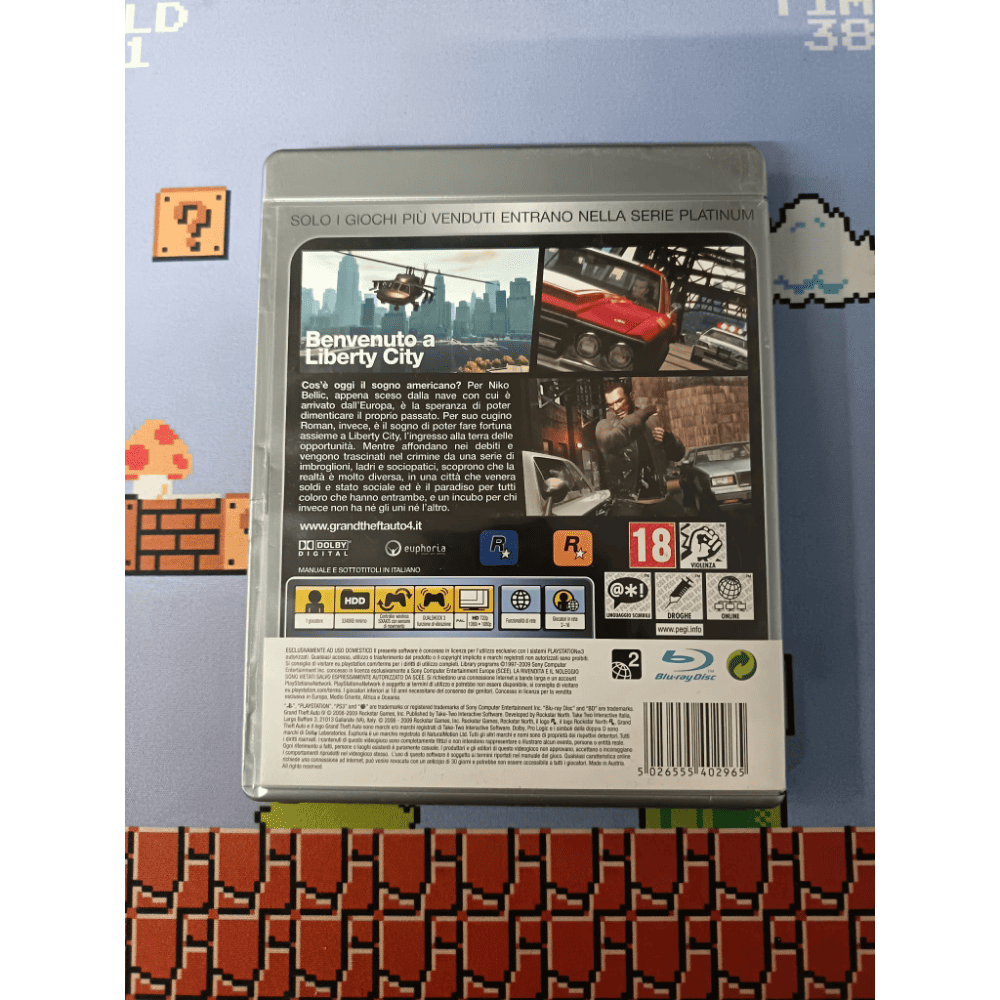GTA 4 Grand Theft Auto IV Ps3 Playstation 3 Pal Ita - immagine 2