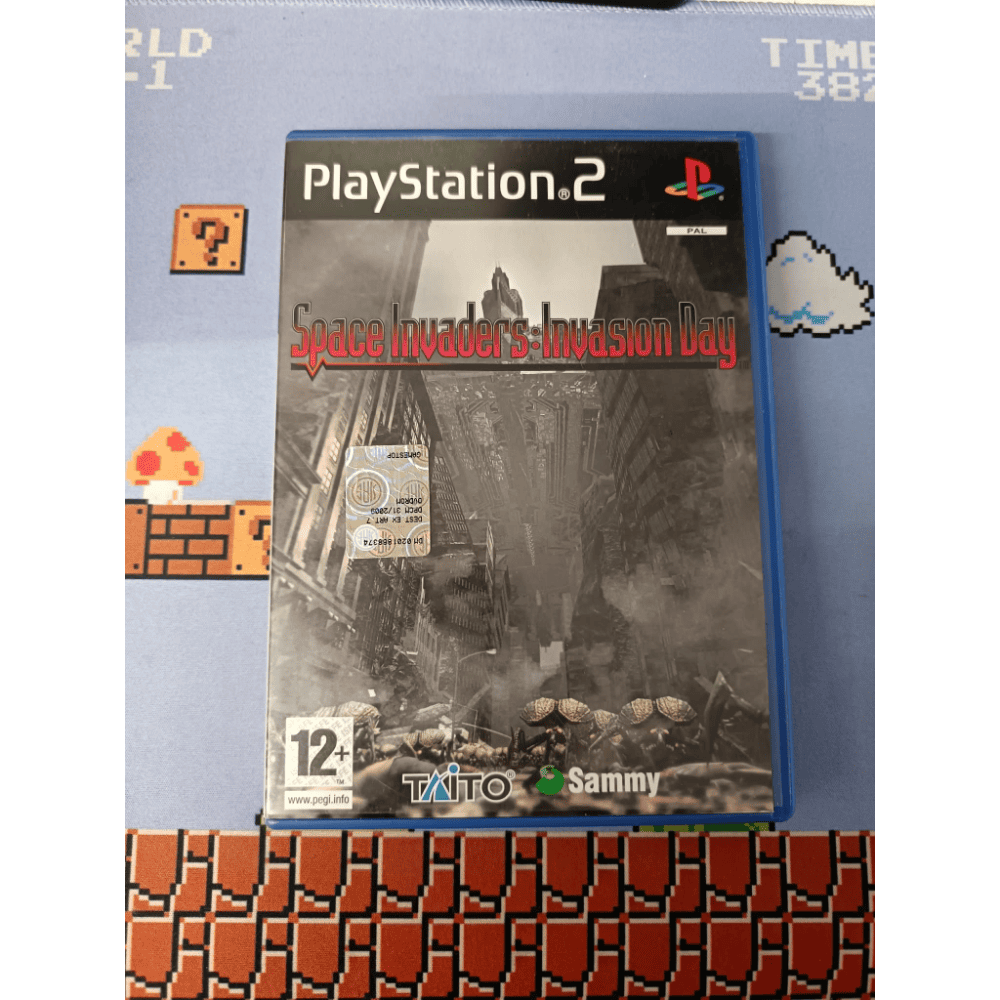 Space Invaders Invasion Day Ps2 Playstation 2 Pal Eng