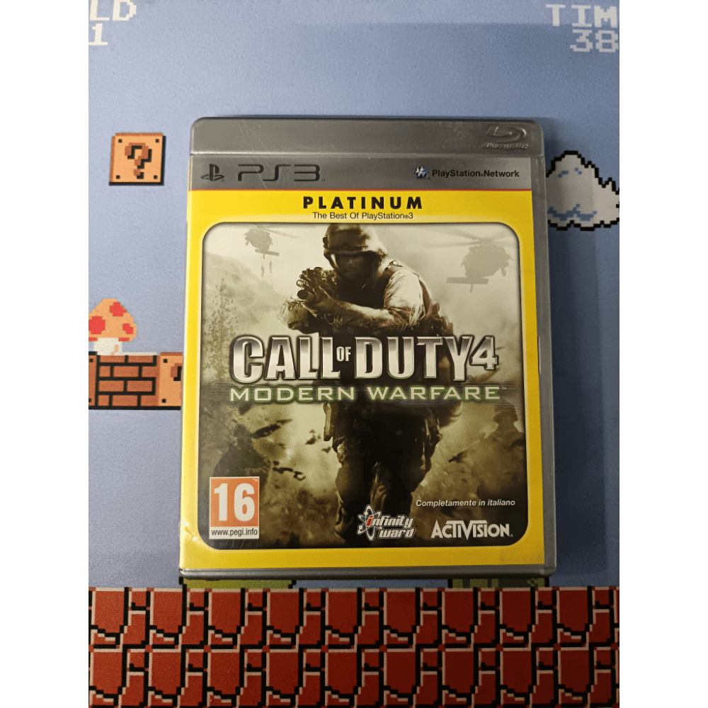 Call of Duty 4 Modern Warfare Ps3 Playstation 3 Pal Ita