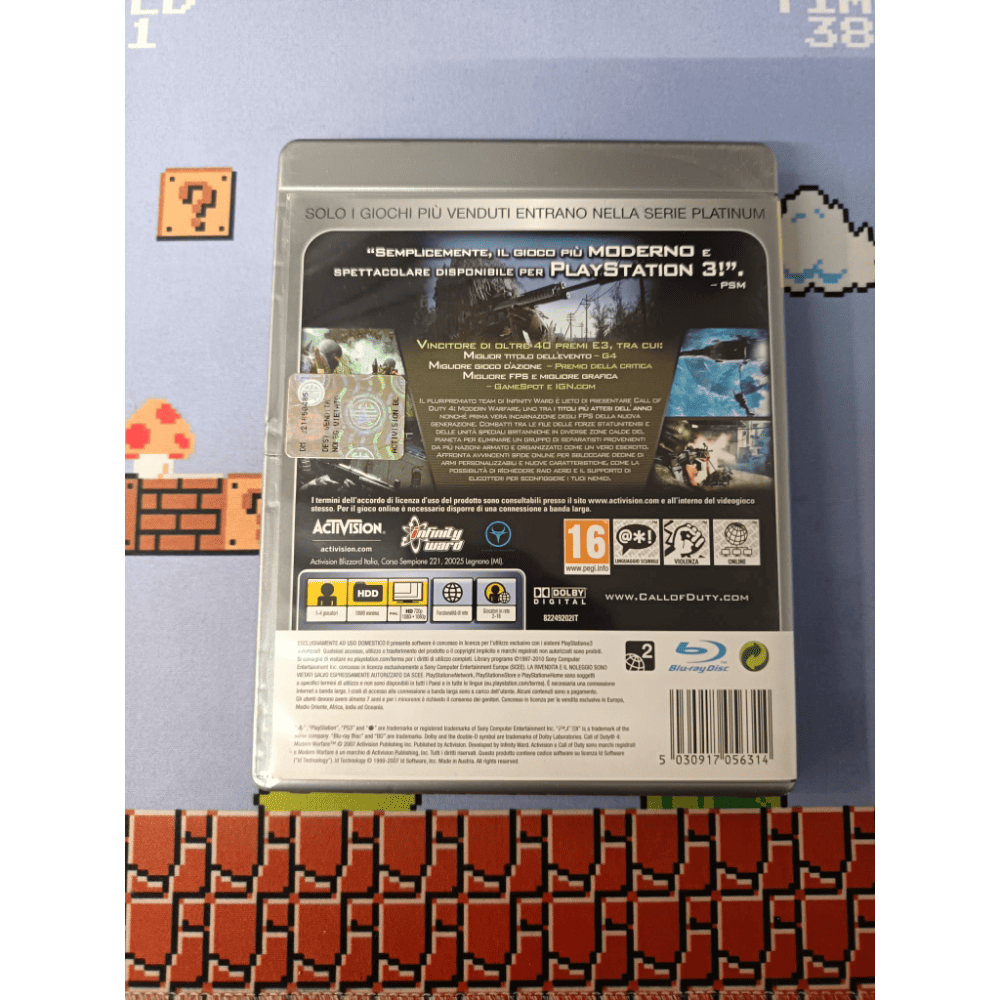 Call of Duty 4 Modern Warfare Ps3 Playstation 3 Pal Ita - immagine 2