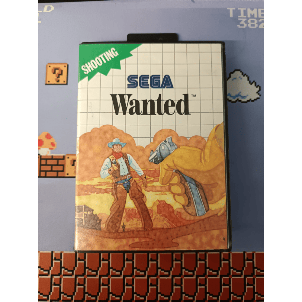 Wanted Sega Master System Pal Ita