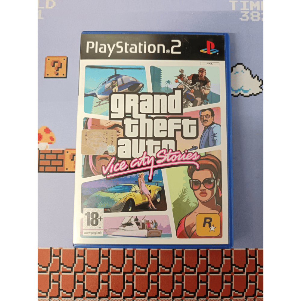 GTA Grand Theft Auto Vice City Stories Ps2 Playstation 2 Pal Ita
