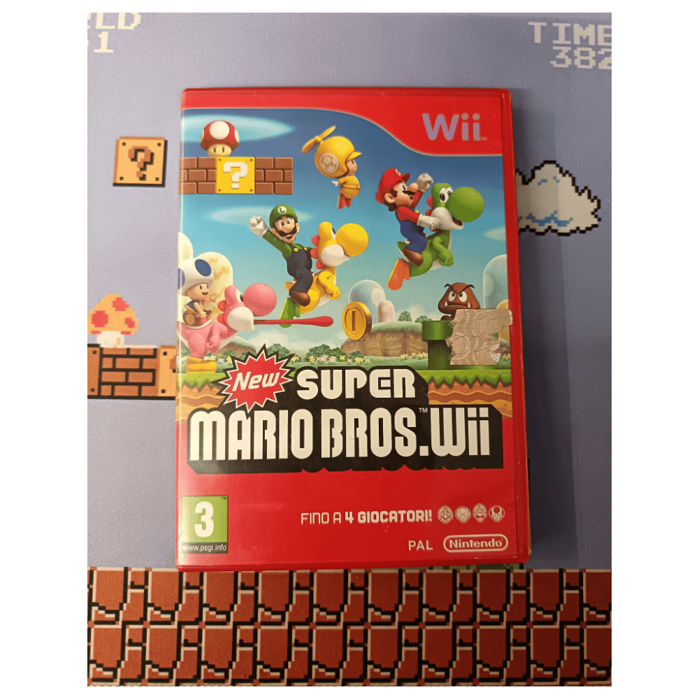 New Super Mario Bros. Nintendo Wii Pal Ita