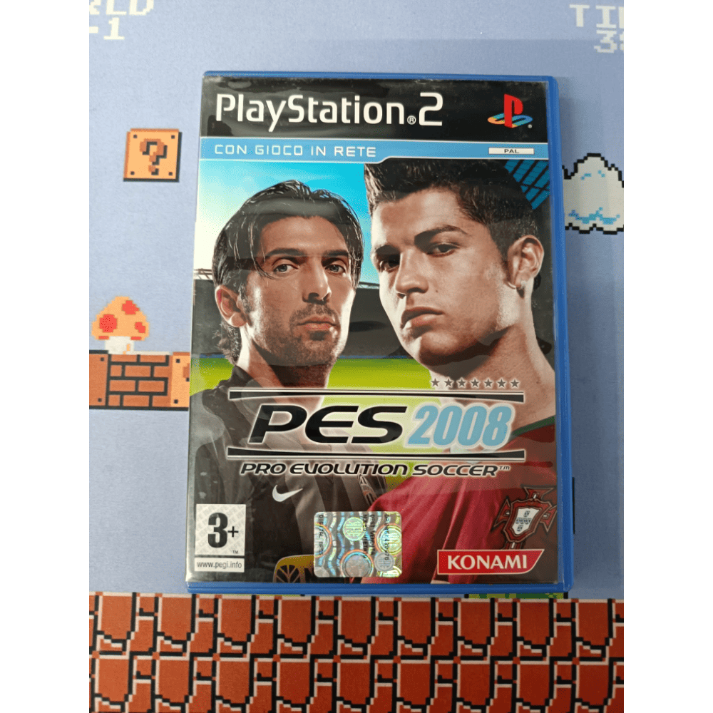 Pes 2008 Ps2 Playstation 2 Pal Ita