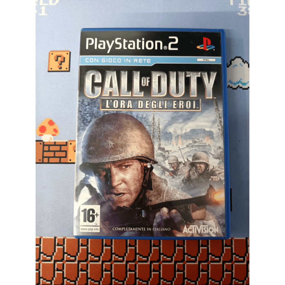 Call Of Duty L'ora degli Eroi Ps2 Playstation 2 Pal Ita