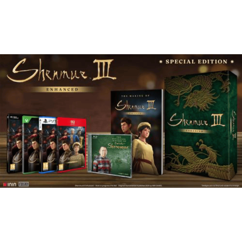Shenmue III Enhanced Special Edition Nintendo Switch 2 Preordine