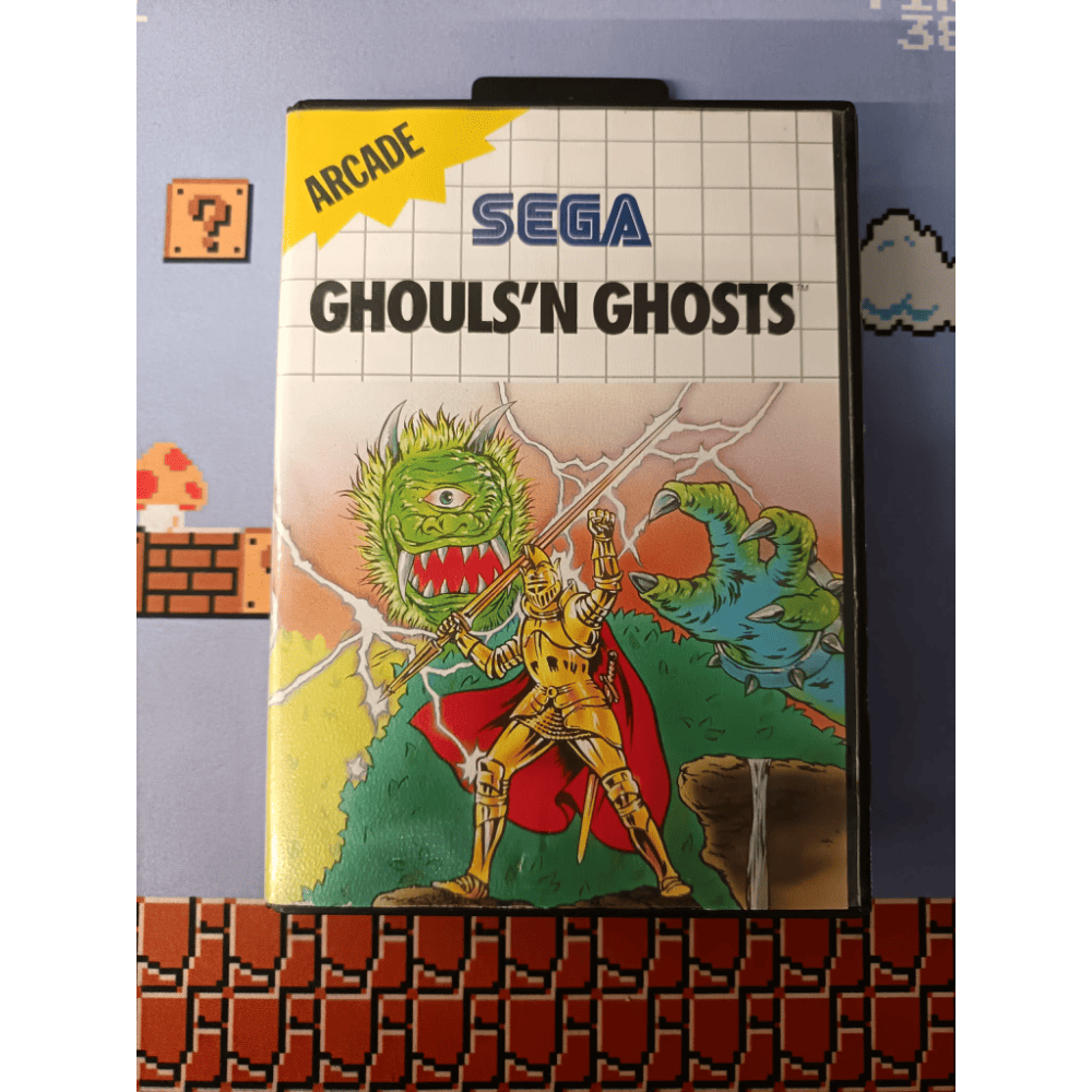 Ghouls'n Ghosts Sega Master System Pal Ita