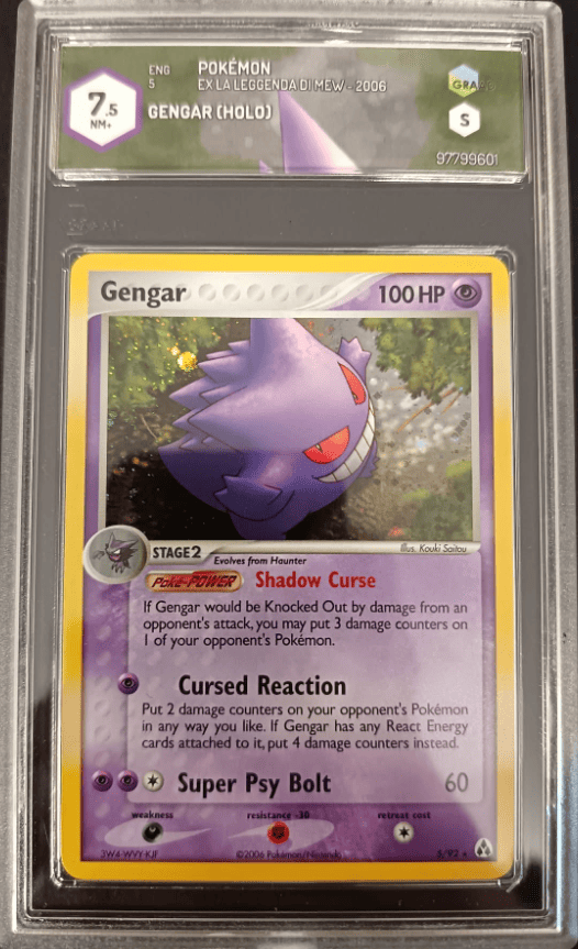Gengar 5/92 La Leggenda di Mew Eng Graad 7.5