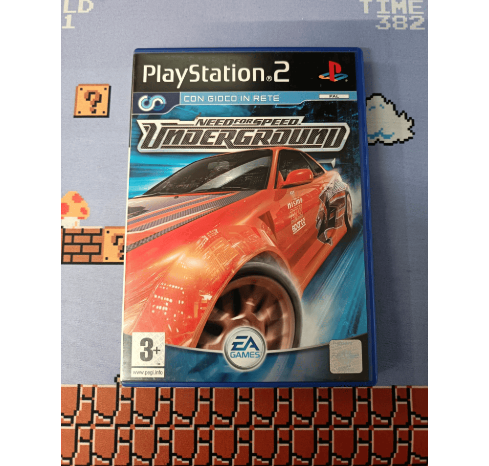 Need for Speed Underground Ps2 Playstation 2 Pal Ita