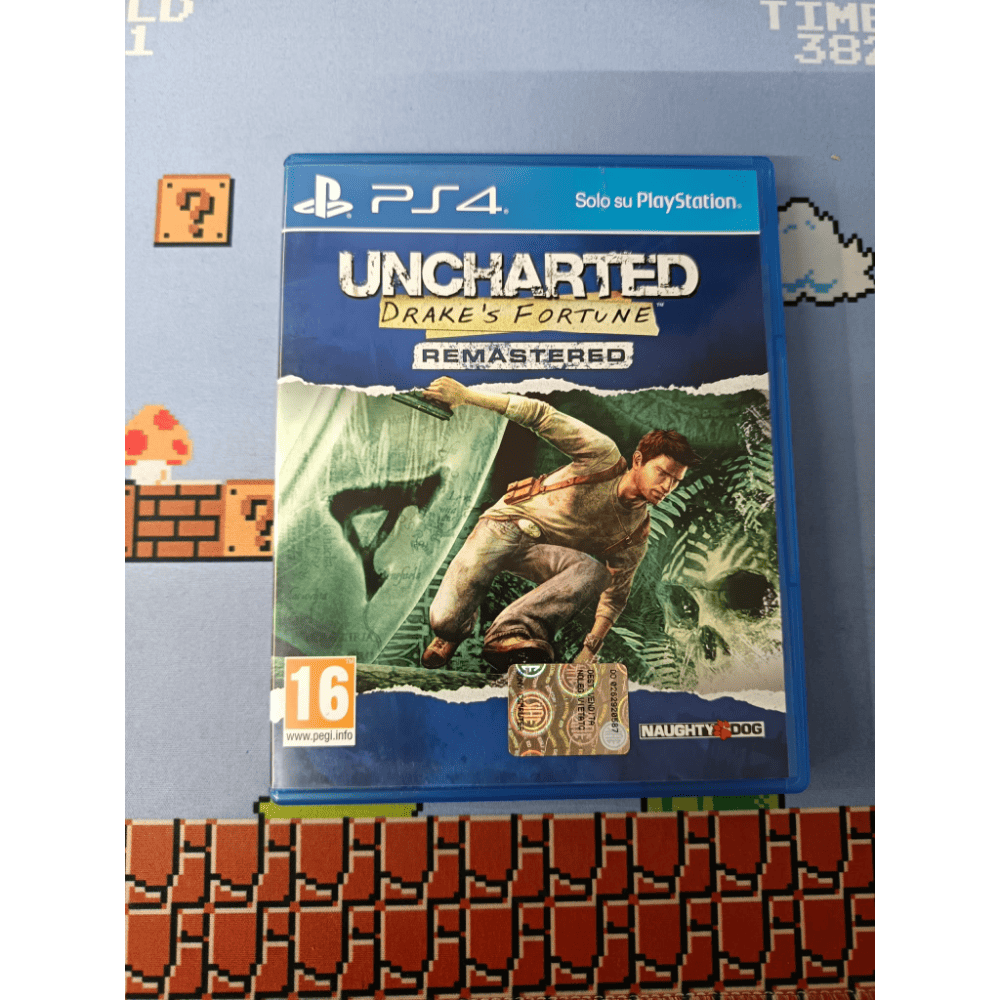 Uncharted Drake's Fortune Remastered Ps4 Playstation 4 Usato