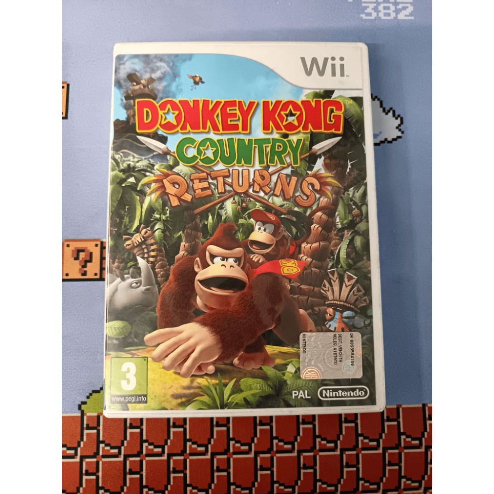 Donkey Kong Country Returns Nintendo Wii Pal Ita