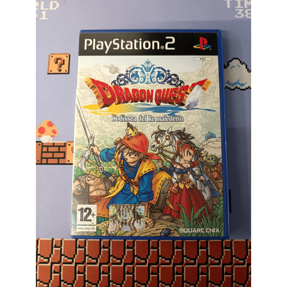 Dragon Quest L'Odissea del Re Maledetto Ps2 Playstation 2 Pal Ita