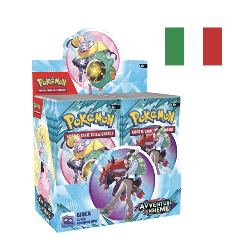 Pokemon Display 36 Buste Avventure Insieme Ita
