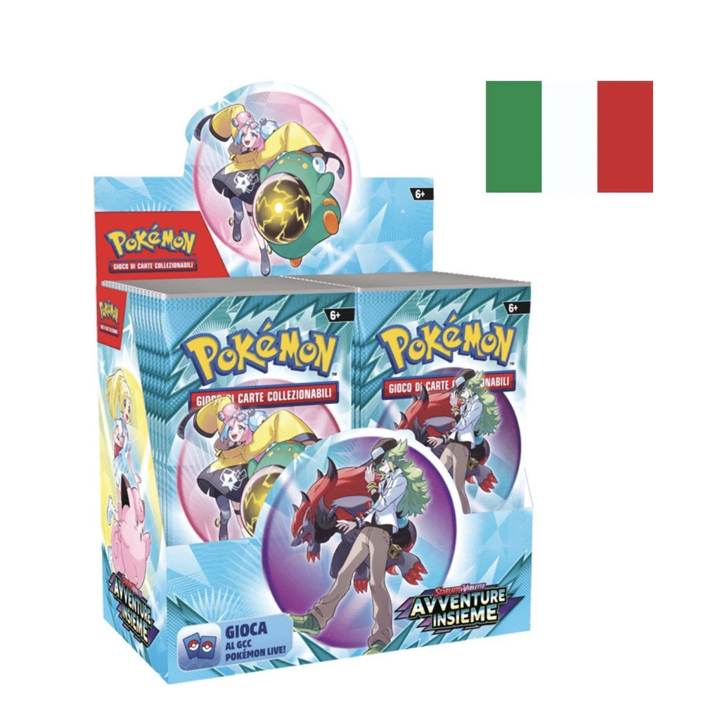 Pokemon Display 36 Buste Avventure Insieme Ita