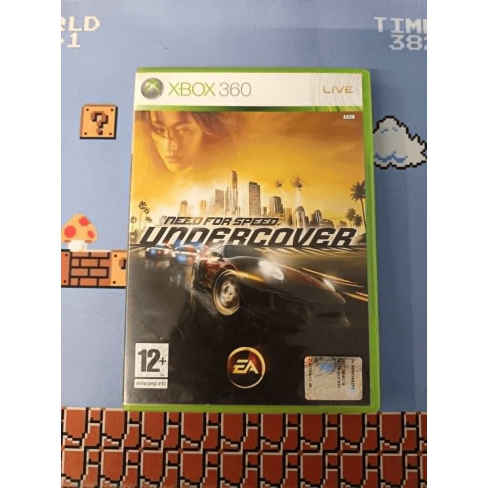 Need for Speed Undercover Xbox 360 Pal Ita