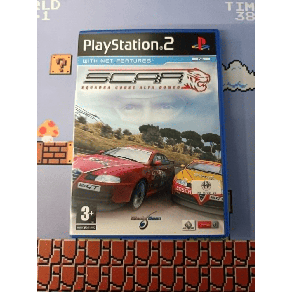 SCAR Ps2 Playstation 2 Pal Eng