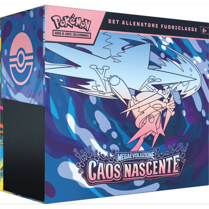 Pokemon Megaevoluzione Caos Nascente Set Allenatore Fuoriclasse ITA