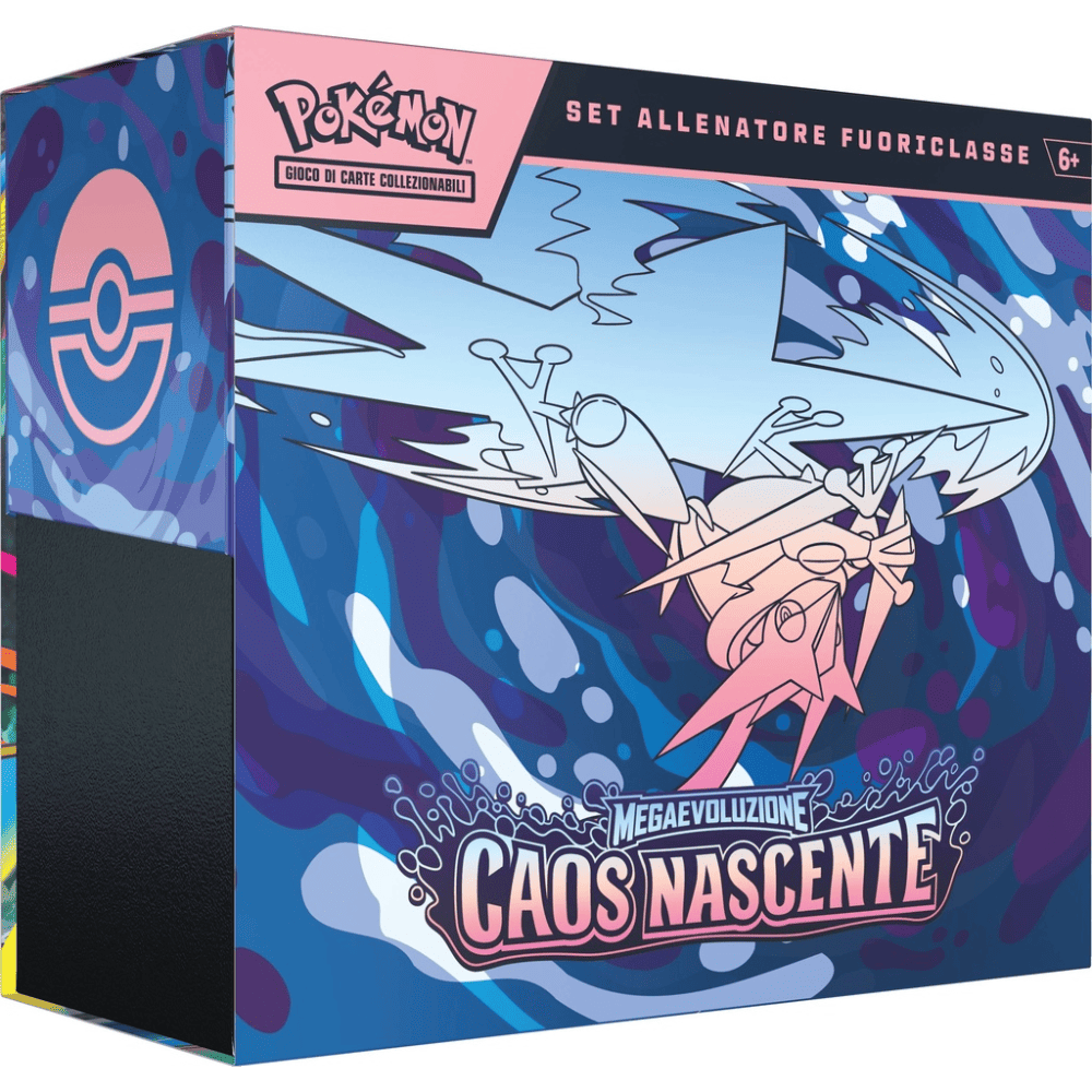 Pokemon Megaevoluzione Caos Nascente Set Allenatore Fuoriclasse ITA