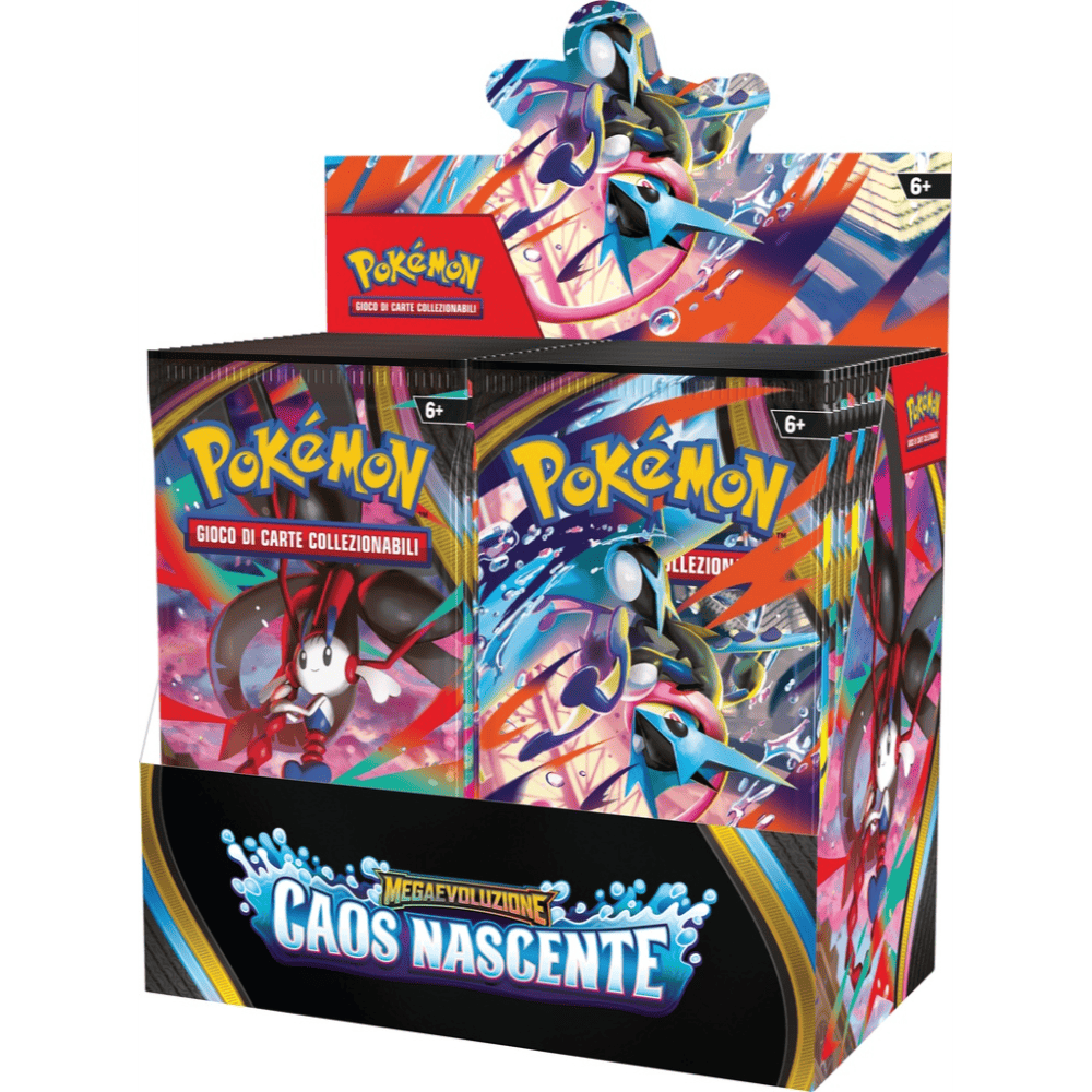 Pokemon Megaevoluzione Caos Nascente Box da 36 buste