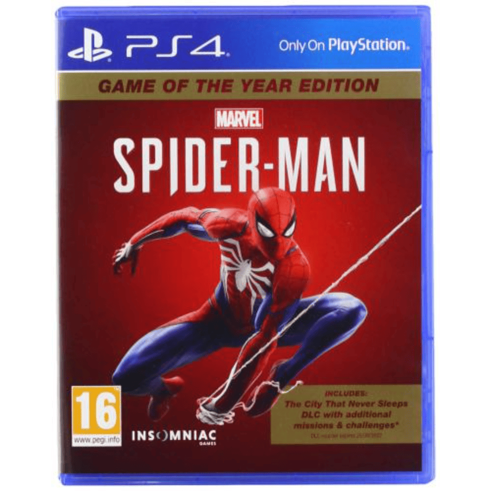 Marvel's Spider-Man GOTY Ps4 Playstation 4