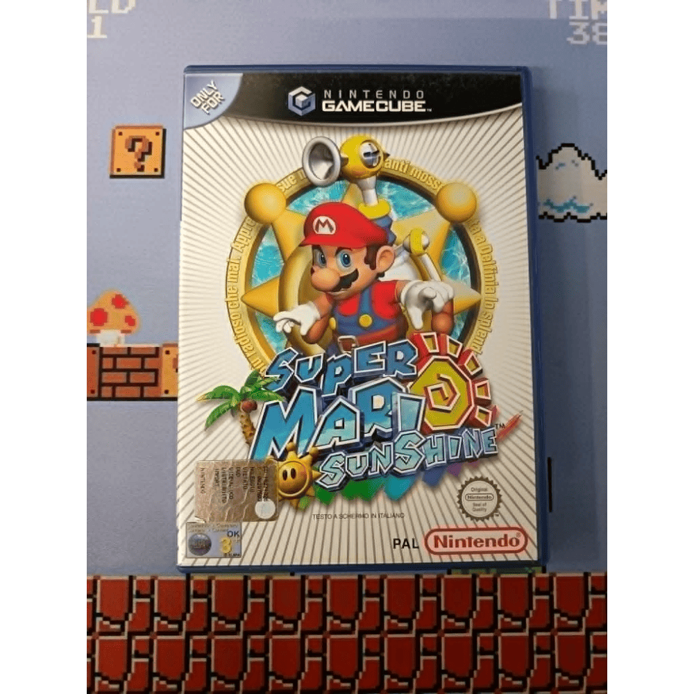 Super Mario Sunshine Nintendo GameCube Pal Ita
