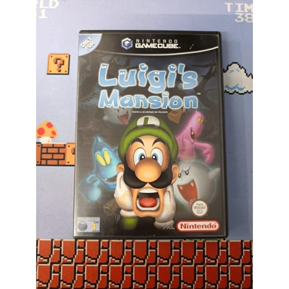 Luigi’s Mansion Nintendo GameCube Pal Ita