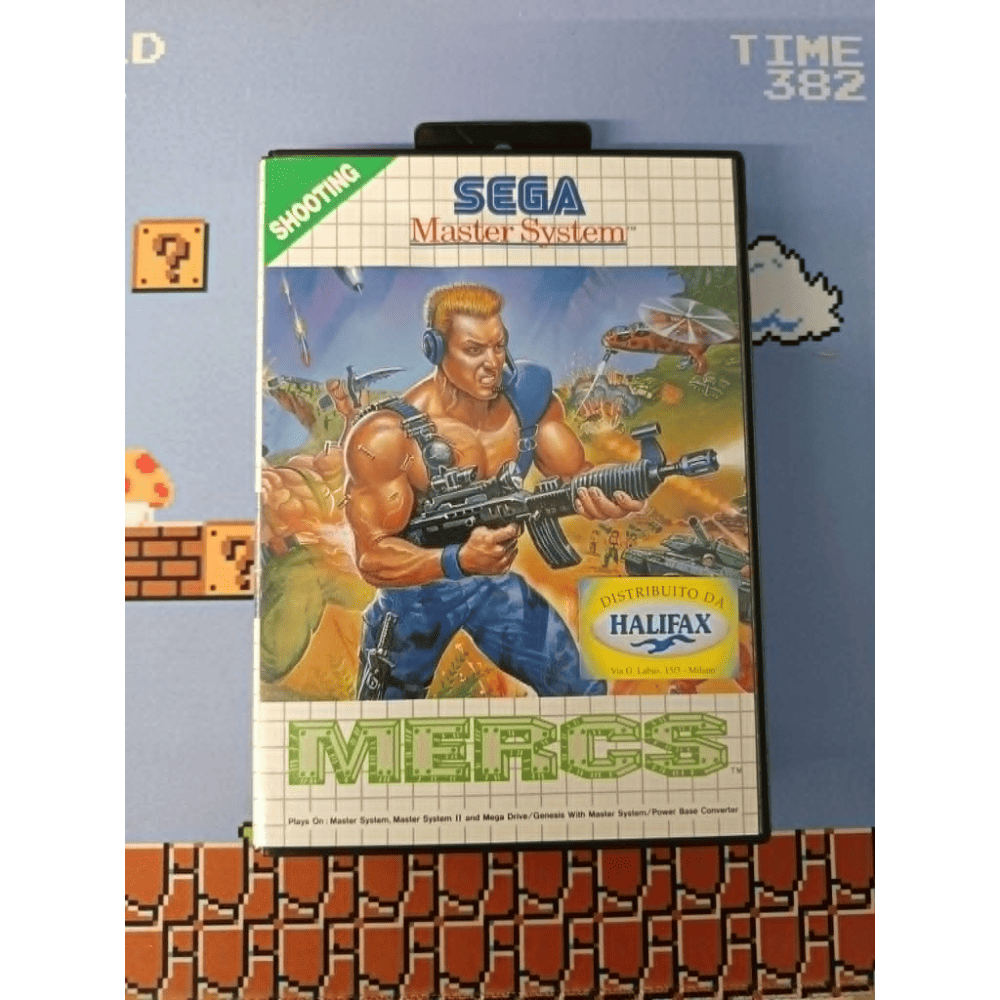 Mercs Sega Master System Pal Ita