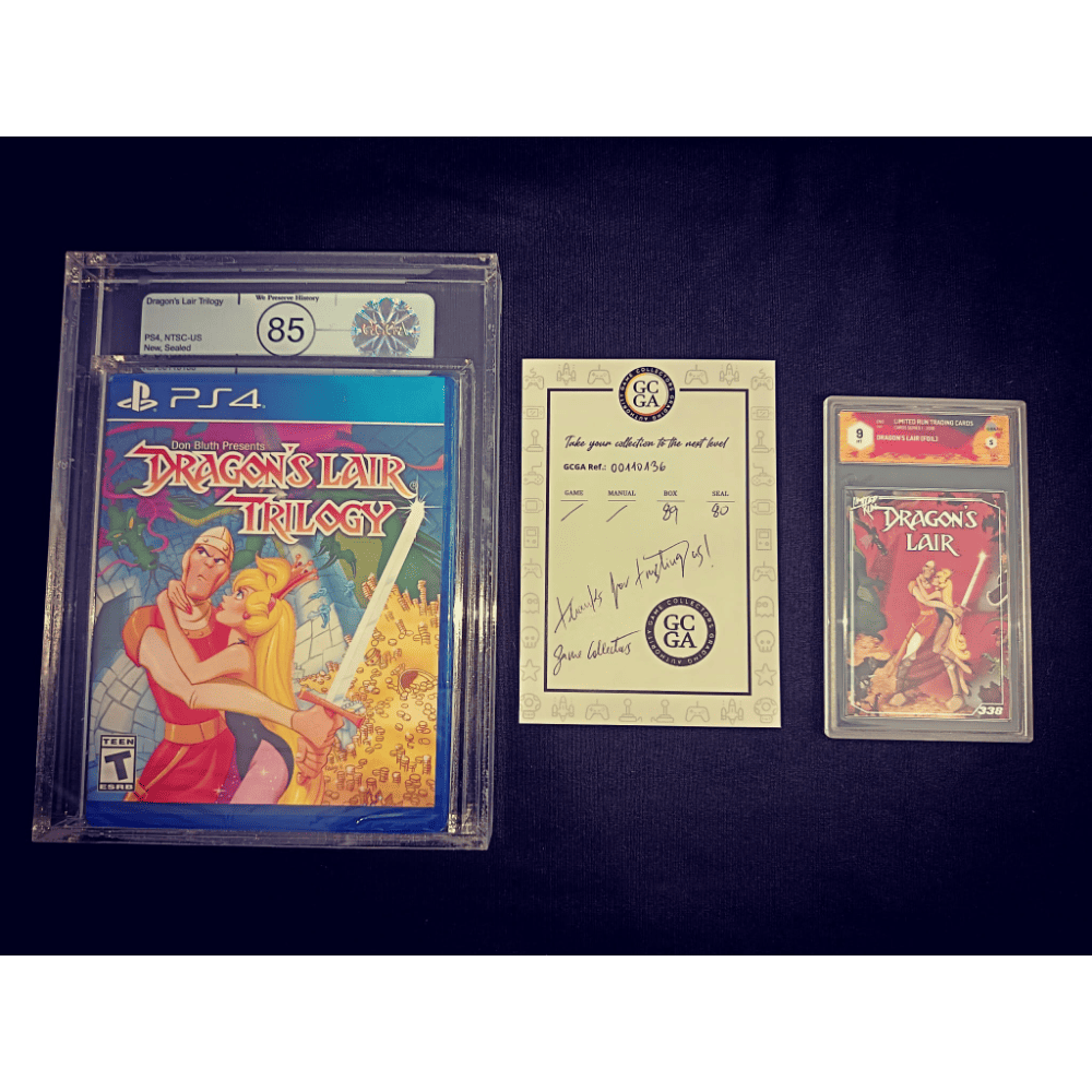 Dragon's Lair Trilogy Ps4 Playstation 4 GCGA 85
