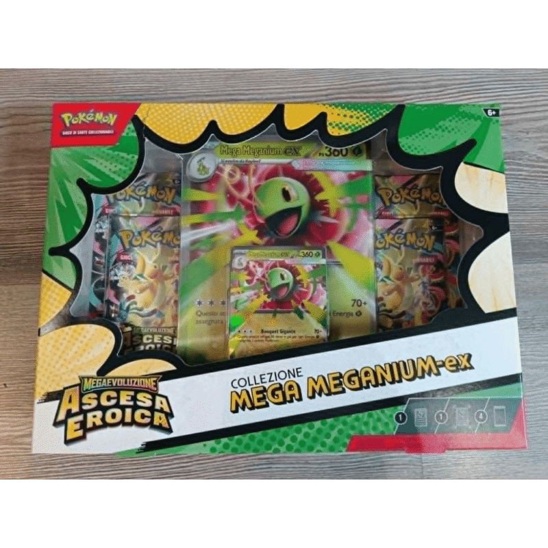 Pokemon Megaevoluzione Ascesa Eroica Mega Meganium-EX
