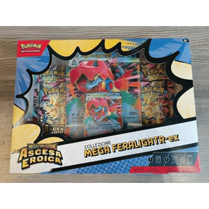 Pokemon Megaevoluzione Ascesa Eroica Mega Feraligator-EX