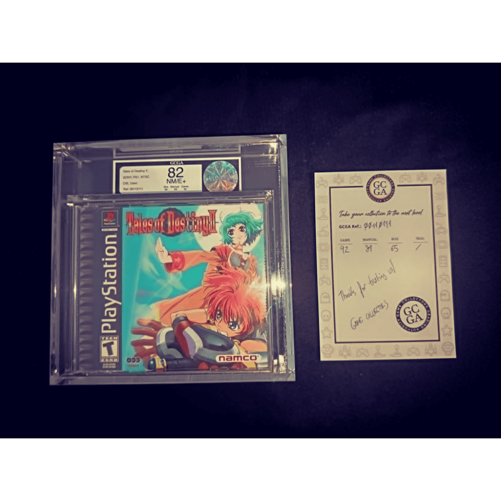 Tales of Destiny II Ps1 Playstation 1 Ntsc U/C GCGA 82