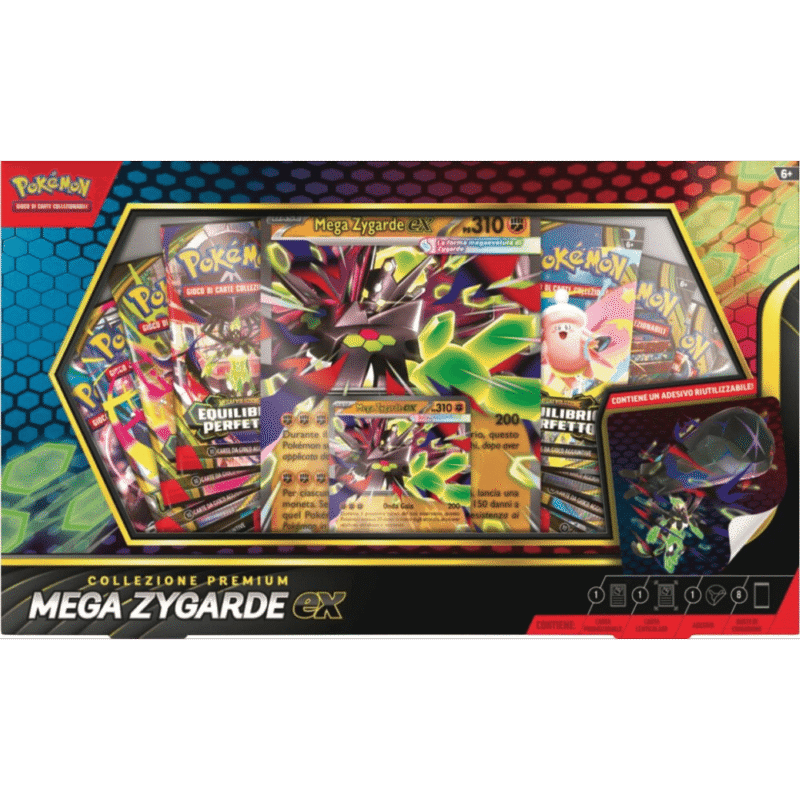 Pokemon Collezione Premium Mega Zygarde-EX