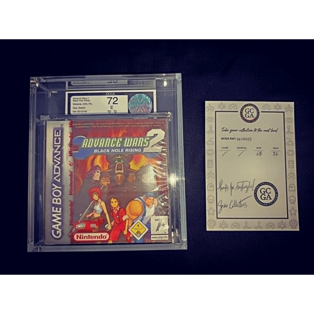 Advance Wars 2 Black Hole Rising Nintendo GameBoy Advance GBA Pal GCGA 72